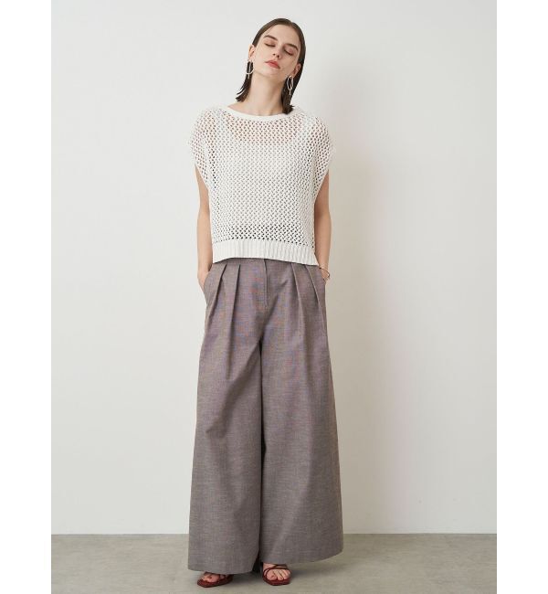 ELENDEEK「HIGHT WAIST WIDE PT」|その他|