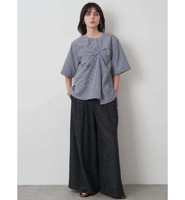 ELENDEEK「BUSTIER DRAPE BL」|シャツ・ブラウス|