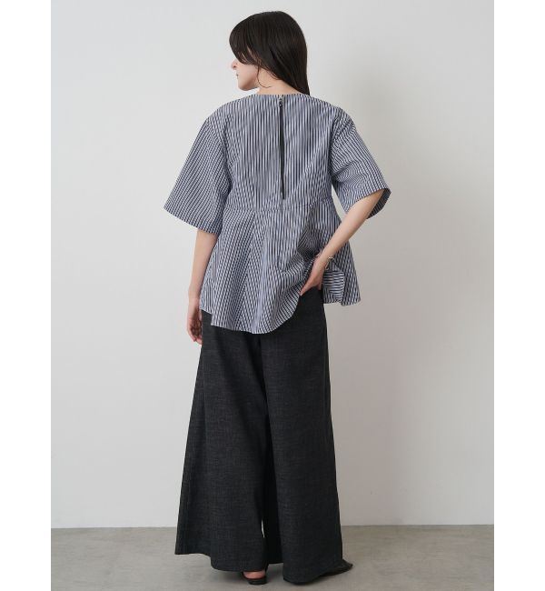 ELENDEEK「BUSTIER DRAPE BL」|シャツ・ブラウス|