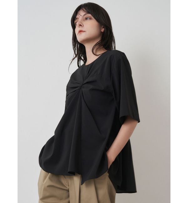 ELENDEEK「BUSTIER DRAPE BL」|シャツ・ブラウス|