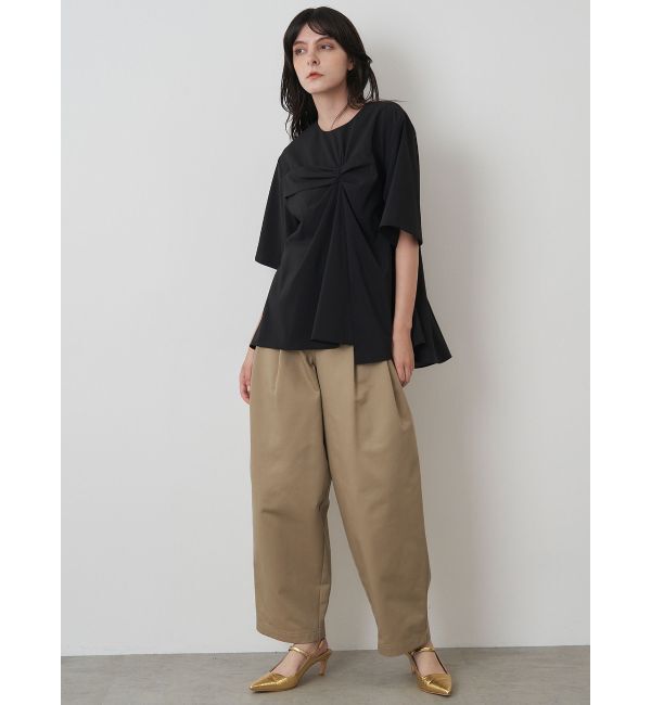 ELENDEEK「BUSTIER DRAPE BL」|シャツ・ブラウス|