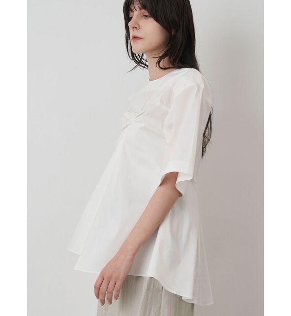 ELENDEEK「BUSTIER DRAPE BL」|シャツ・ブラウス|