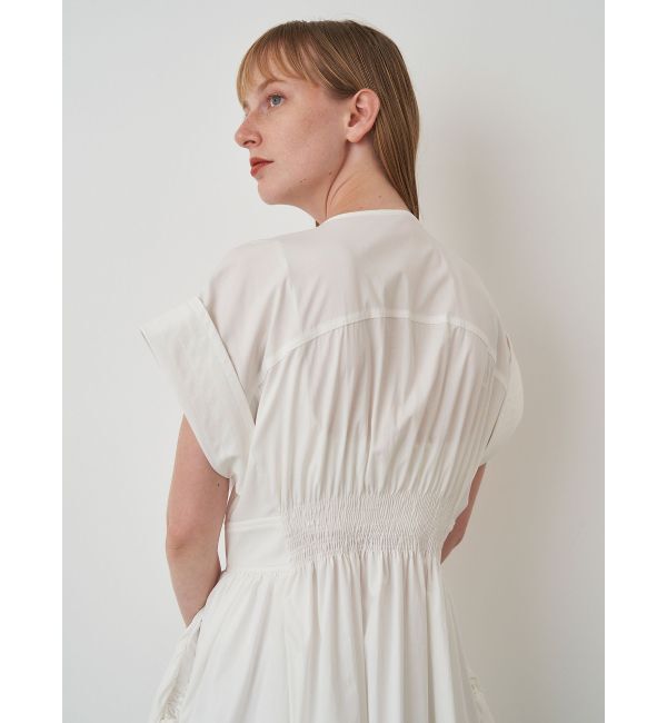 ELENDEEK「OPEN COLLAR SHIRT OP」|ワンピース|