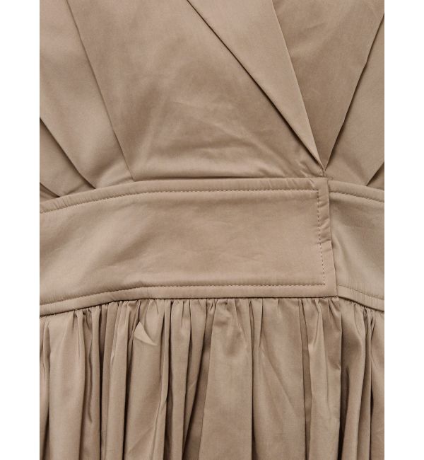 ELENDEEK「OPEN COLLAR SHIRT OP」|ワンピース|