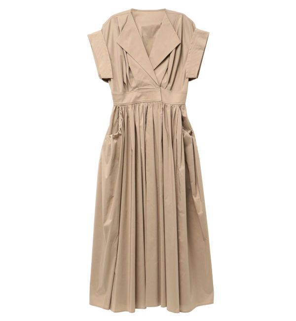 ELENDEEK「OPEN COLLAR SHIRT OP」|ワンピース|