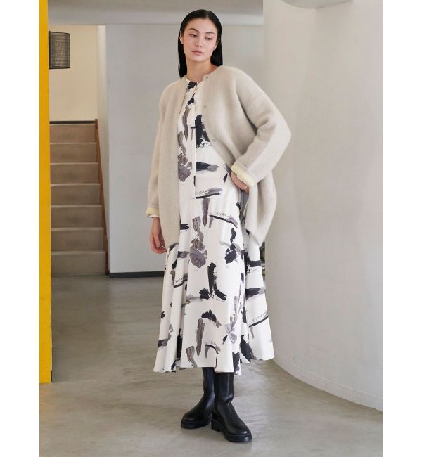 ELENDEEK「CN RACCOON MIX WCD」|カーディガン|