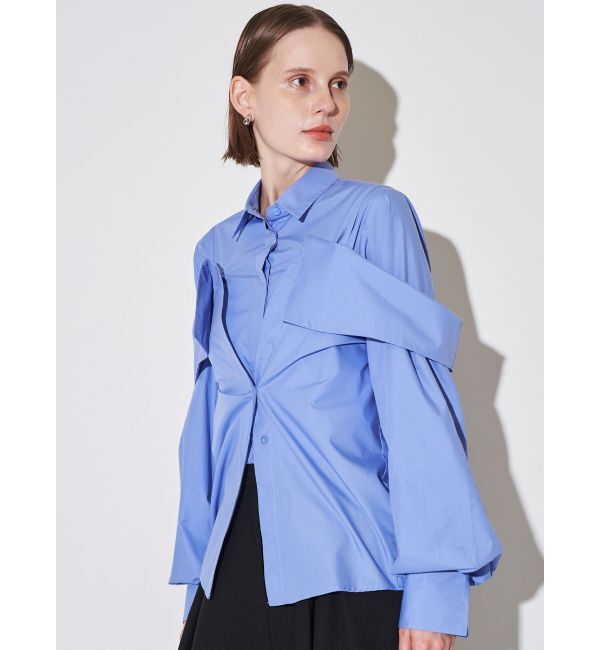 ELENDEEK「LAYERED OFF SHOULDER SH」|シャツ・ブラウス|