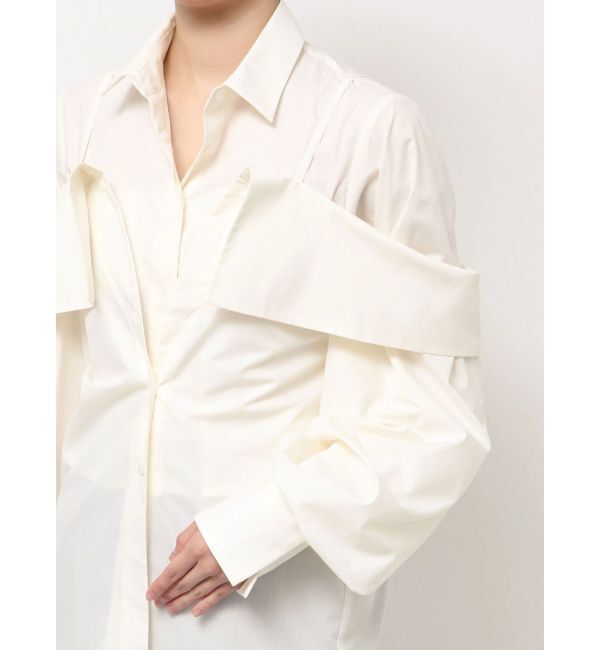 ELENDEEK「LAYERED OFF SHOULDER SH」|シャツ・ブラウス|