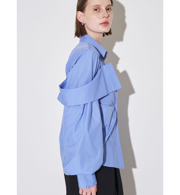 ELENDEEK「LAYERED OFF SHOULDER SH」|シャツ・ブラウス|