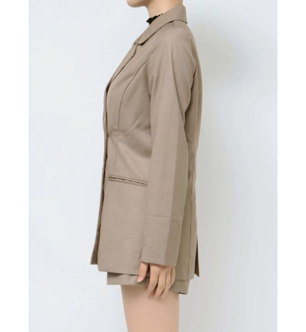 RESEXXY「テーラーミディジャケット【セットアップ着用可能】」|テーラードジャケット|