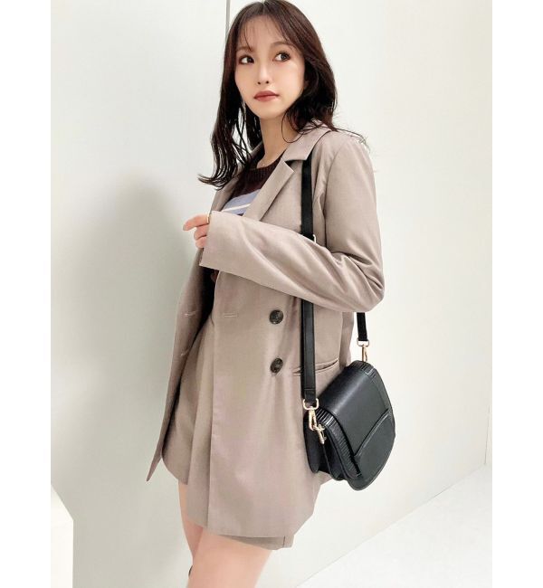 RESEXXY「テーラーミディジャケット【セットアップ着用可能】」|テーラードジャケット|