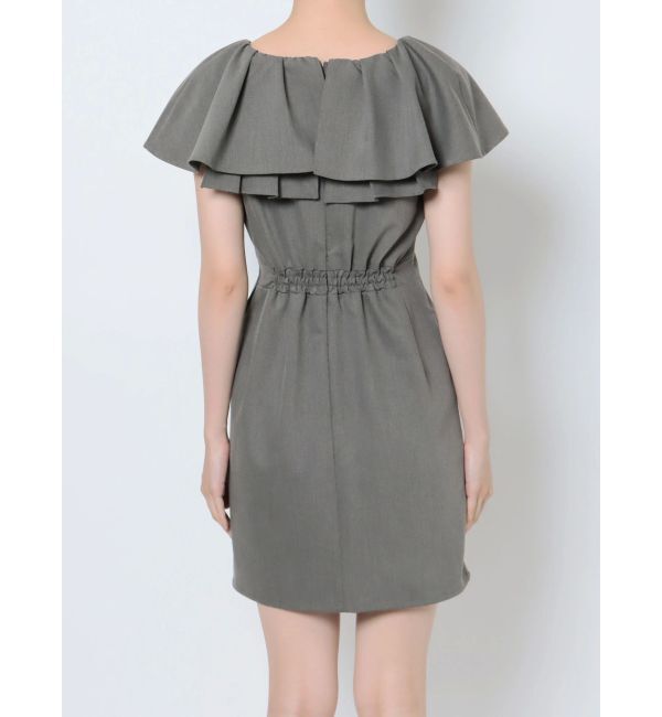 RESEXXY「ラッフルデザインミニワンピース」|ワンピース|