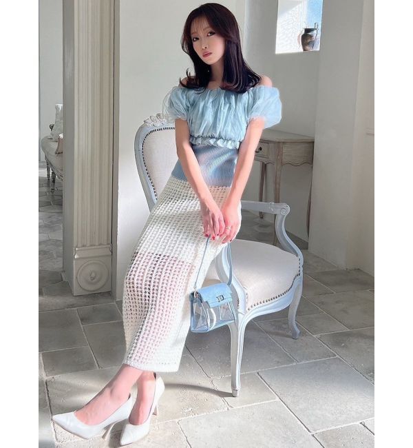 RESEXXY「メッシュペンシルスカート」|スカート|