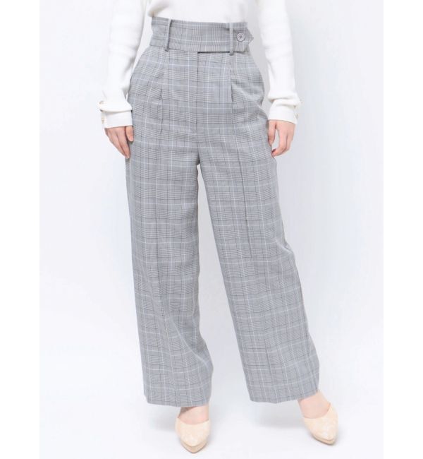 RESEXXY「ワイドベルトタックパンツ」|その他|