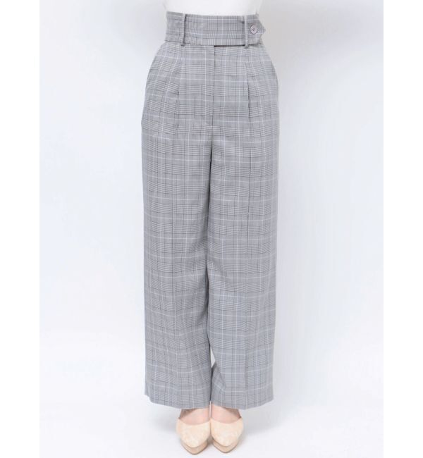 RESEXXY「ワイドベルトタックパンツ」|その他|