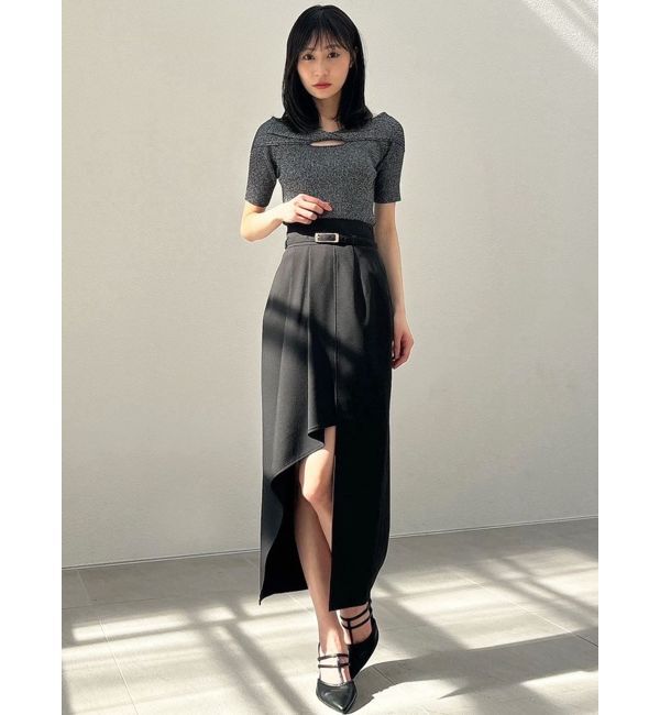 RESEXXY「ハイウエストラップスカート」|スカート|