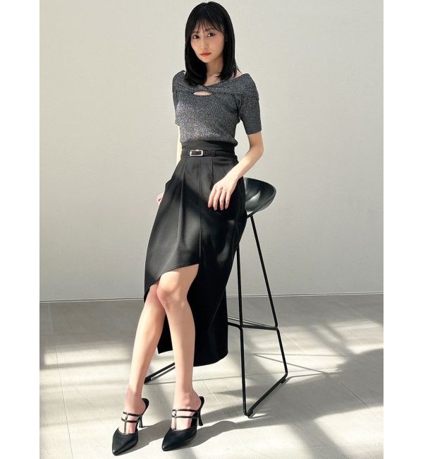 RESEXXY「ハイウエストラップスカート」|スカート|