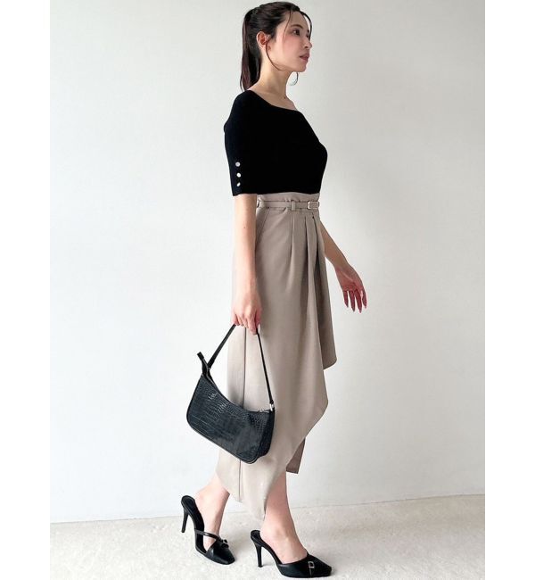 RESEXXY「ハイウエストラップスカート」|スカート|