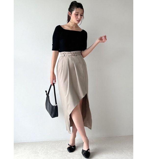 RESEXXY「ハイウエストラップスカート」|スカート|