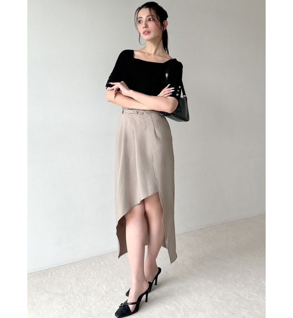 RESEXXY「ハイウエストラップスカート」|スカート|