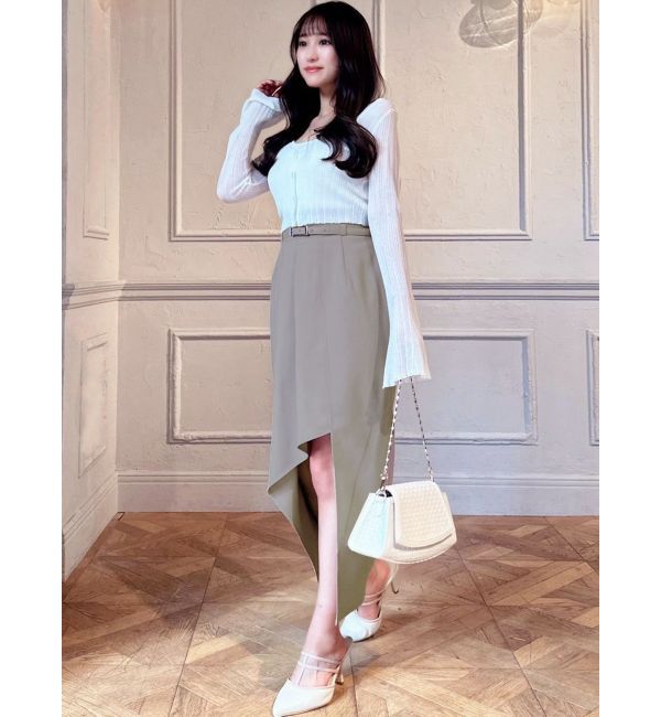 RESEXXY「ハイウエストラップスカート」|スカート|