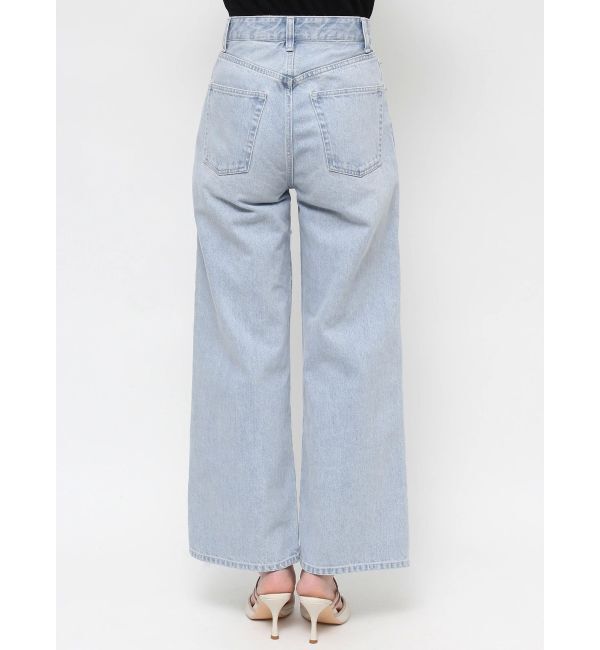 RESEXXY「ダメージワイドデニムパンツ」|デニム|