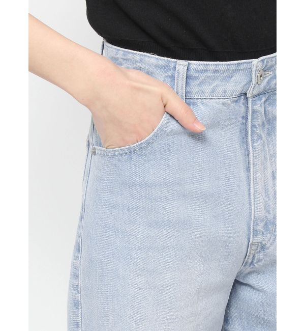 RESEXXY「ダメージワイドデニムパンツ」|デニム|