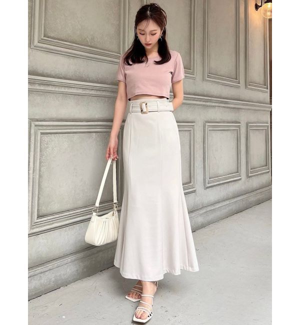 RESEXXY「バックルマーメイドスカート【セットアップ着用可能】」|スカート|