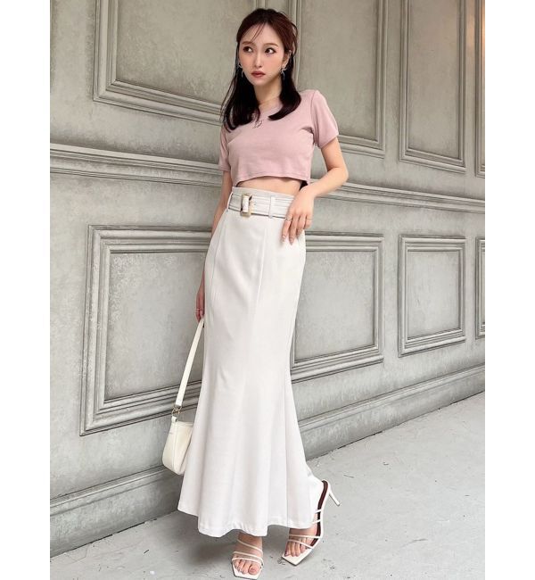 RESEXXY「バックルマーメイドスカート【セットアップ着用可能】」|スカート|