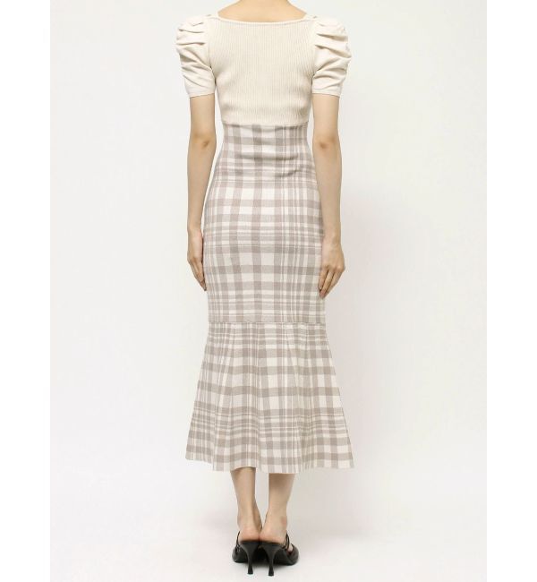 RESEXXY「ショルダーオープンマーメイドニットワンピース」|ワンピース|