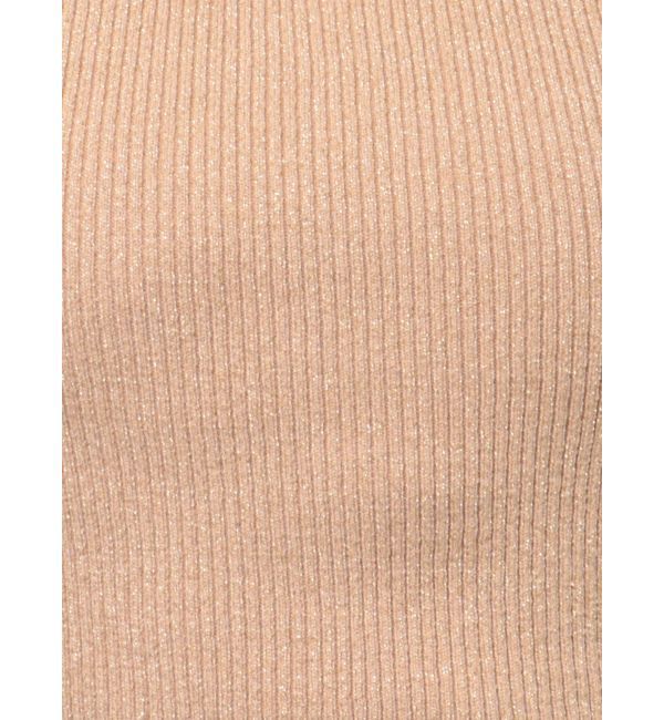 RESEXXY「グリッタークロップドルーズニットトップス」|ニット・セーター|