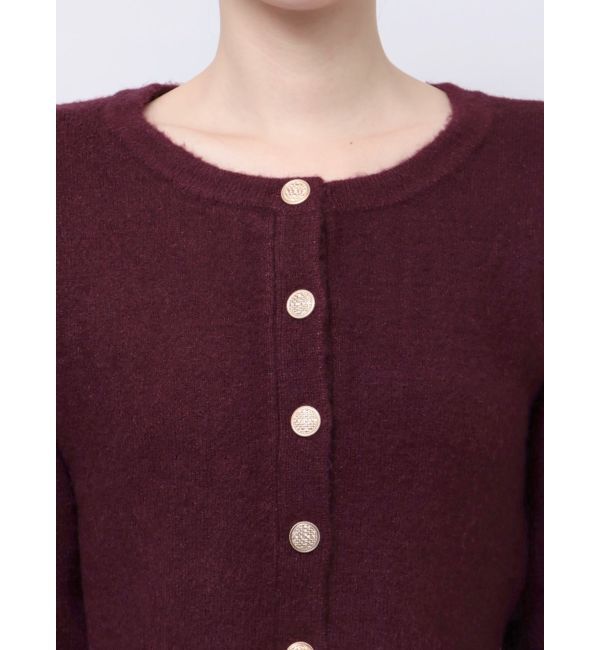 RESEXXY「ゴールドボタンニットカーディガン」|カーディガン|