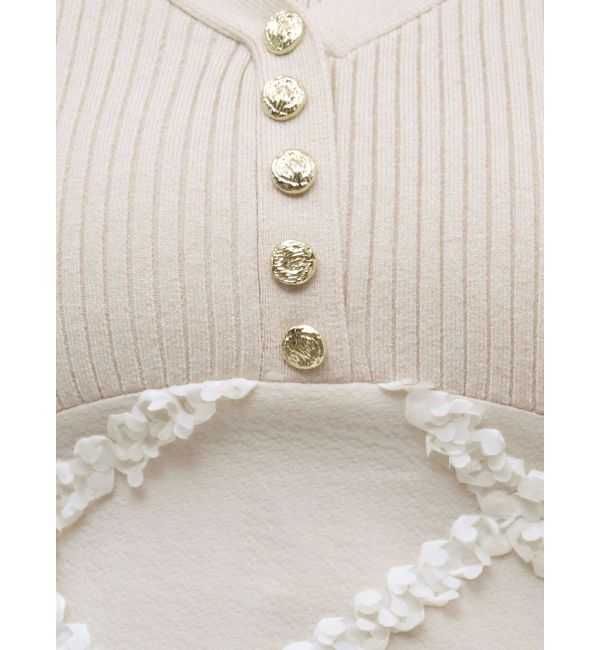 RESEXXY「ドッキングフレアミニニットワンピース」|ワンピース|