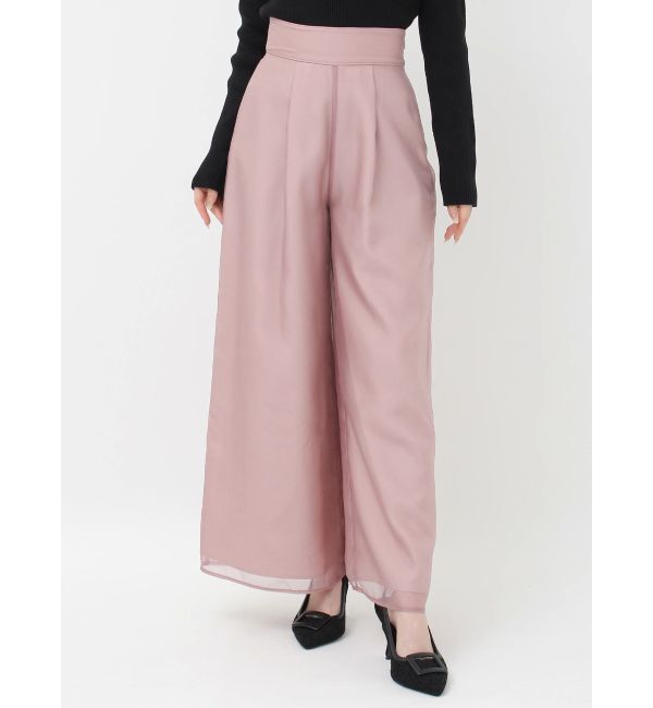 RESEXXY「シアーレイヤードロングパンツ」|その他|