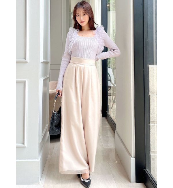 RESEXXY「シアーレイヤードロングパンツ」|その他|