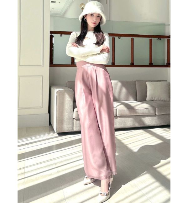 RESEXXY「シアーレイヤードロングパンツ」|その他|