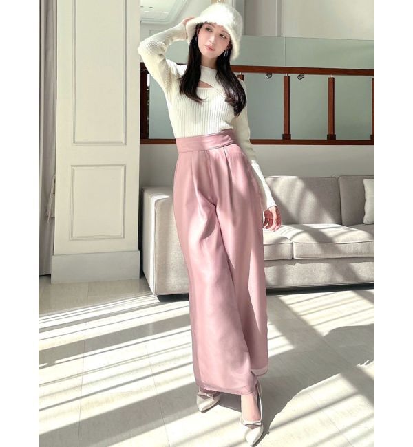 RESEXXY「シアーレイヤードロングパンツ」|その他|