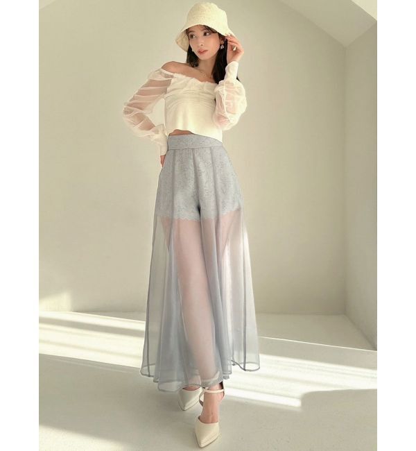 RESEXXY「シアーワイドパンツ」|その他|