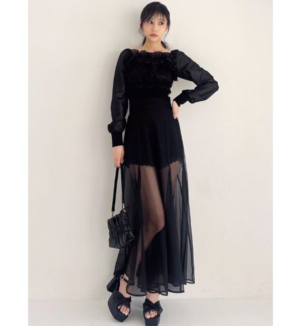 RESEXXY「シアーワイドパンツ」|その他|