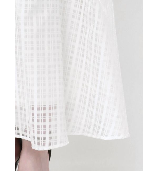 RESEXXY「スカラップ切替えフレアスカート」|スカート|