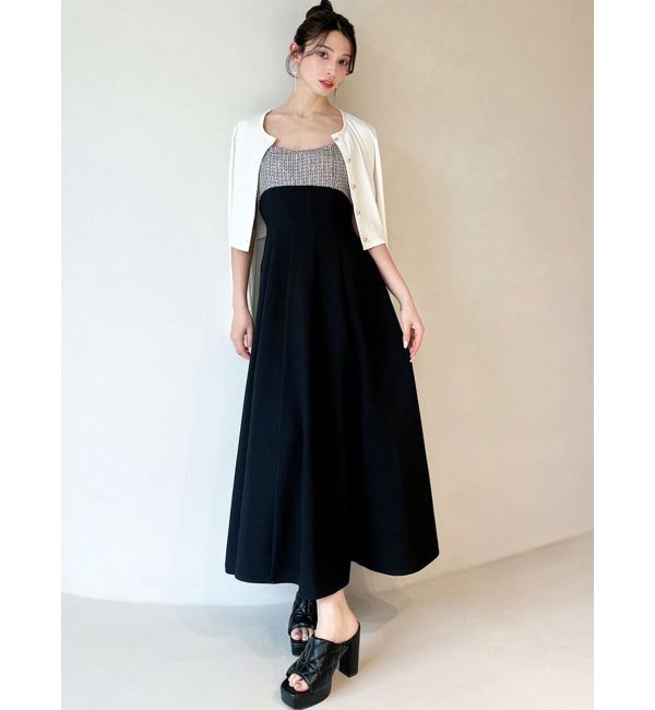 RESEXXY「マルチファブリックキャミワンピース」|ワンピース|