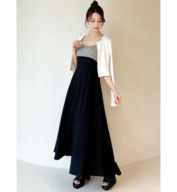 RESEXXY「マルチファブリックキャミワンピース」|ワンピース|