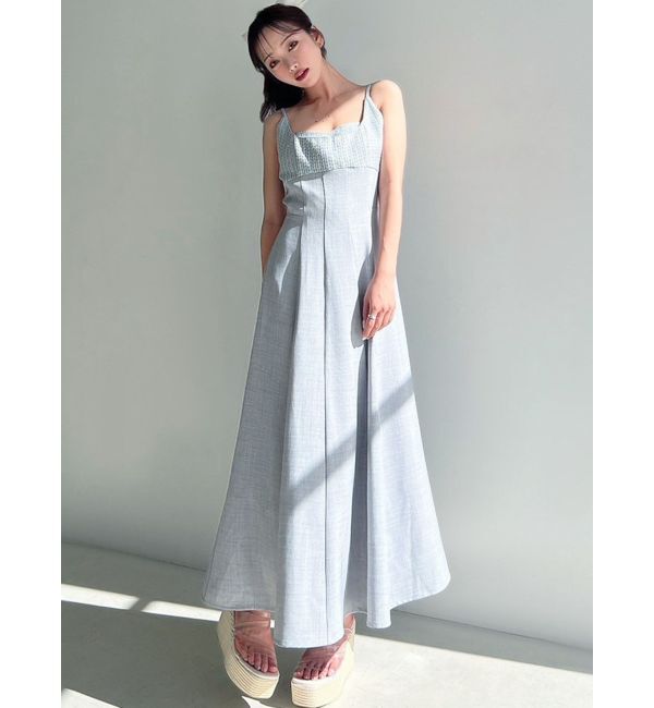 RESEXXY「マルチファブリックキャミワンピース」|ワンピース|