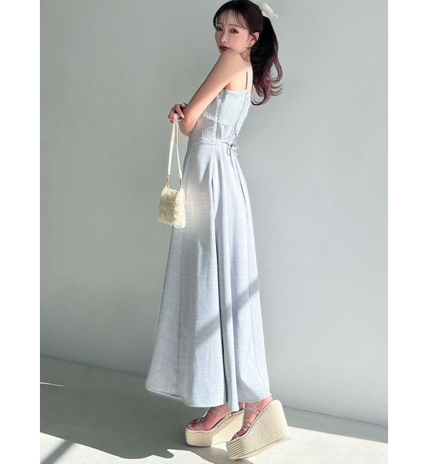 RESEXXY「マルチファブリックキャミワンピース」|ワンピース|