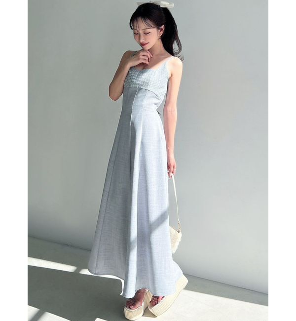 RESEXXY「マルチファブリックキャミワンピース」|ワンピース|