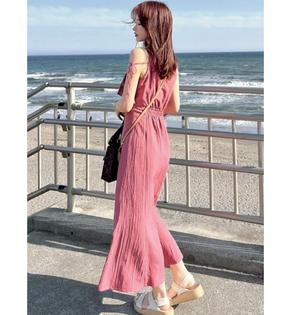 RESEXXY「ラッフルマーメイドシャツワンピース」|ワンピース|