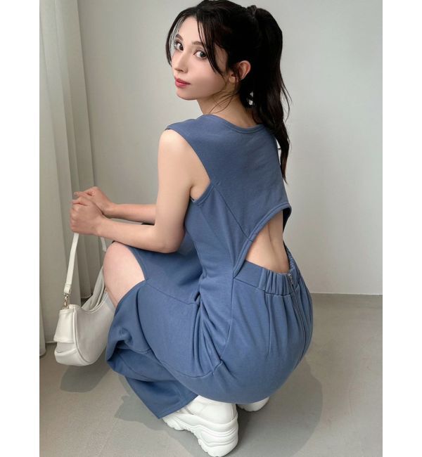 RESEXXY「【WEB限定】バックオープンスリットワンピース」|ワンピース|