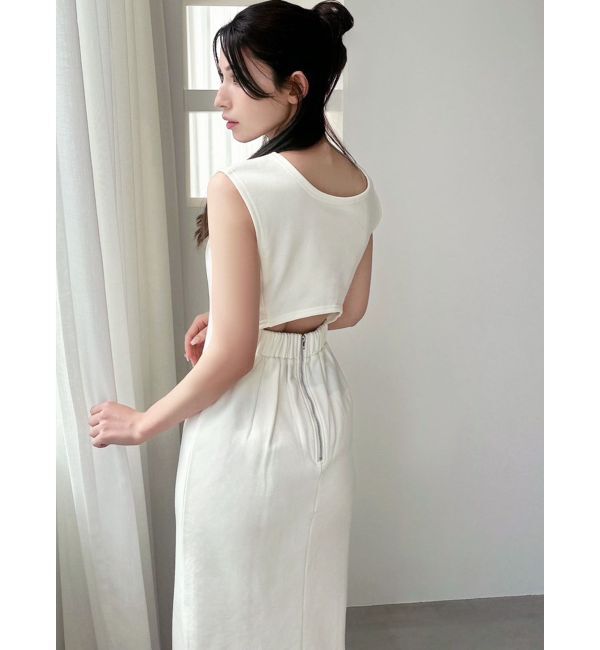 RESEXXY「【WEB限定】バックオープンスリットワンピース」|ワンピース|