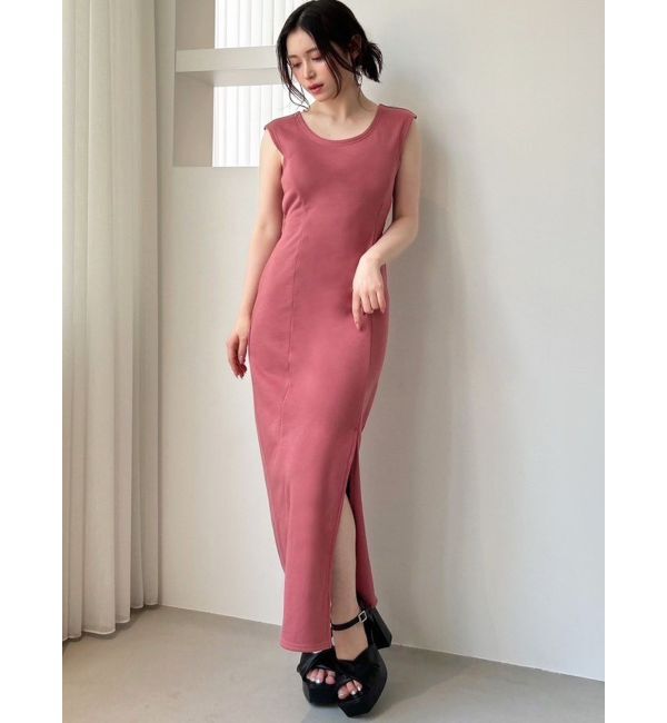 RESEXXY「【WEB限定】バックオープンスリットワンピース」|ワンピース|