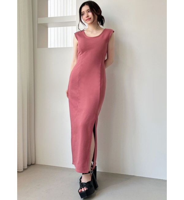 RESEXXY「【WEB限定】バックオープンスリットワンピース」|ワンピース|